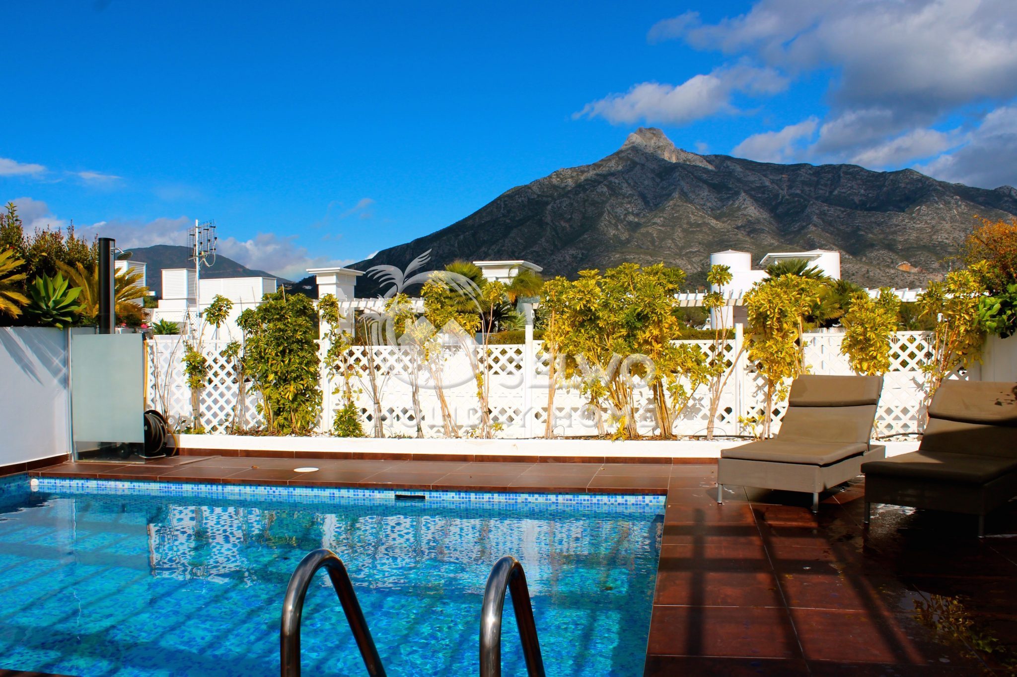 Pool on own private roof terrace!